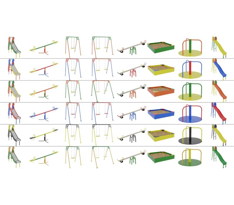 Качеля балансир 2м