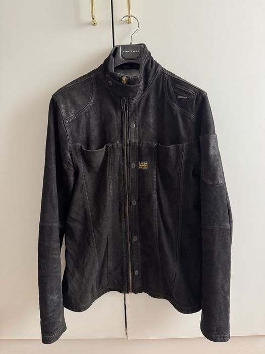 Geaca piele intoarsa G-Star Raw L