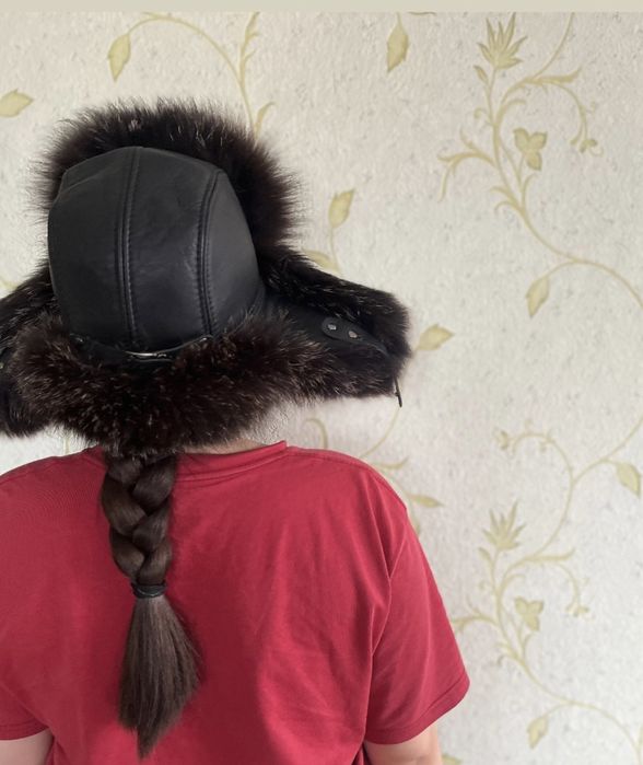 Ушанка зимняя теплая