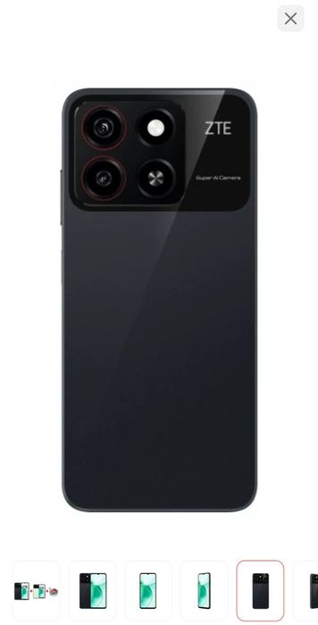 Смартфон ZTE Blade A35 4 ГБ/64 ГБ черный