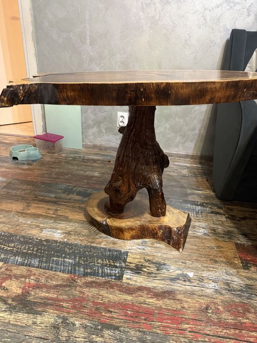 Masa cafea / decorativa din lemn masiv