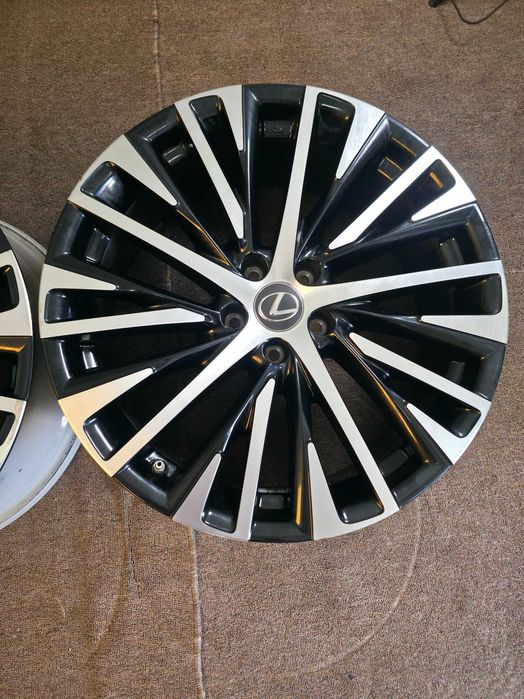 2 Jante Aliaj 5x114.3 20'' 8J ET 35 - OEM LEXUS NX / RX / RZ - CA NOI + Senzor de Presiune !