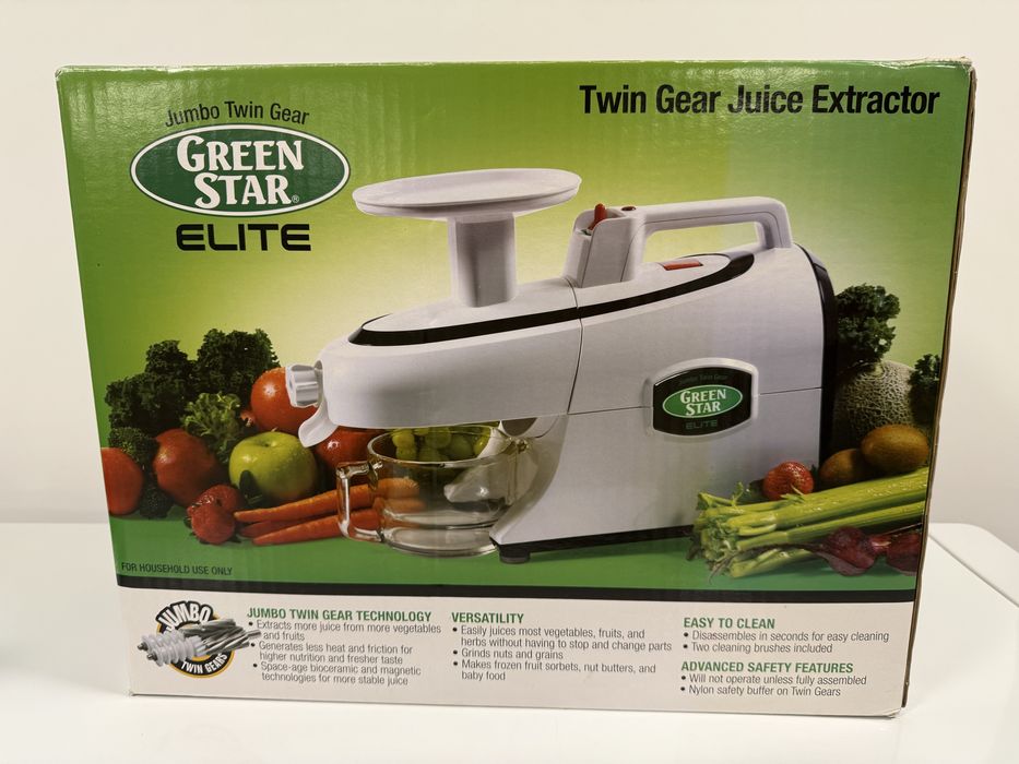 Green Star Elite ® е фрешмашина и сокоизстисквачка