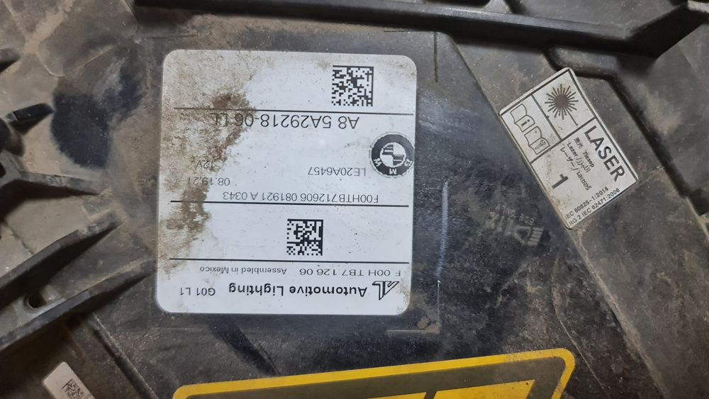 Far dreapta Laser BMW X3 G01 X4 G02 facelift lci 5A29218 avariat