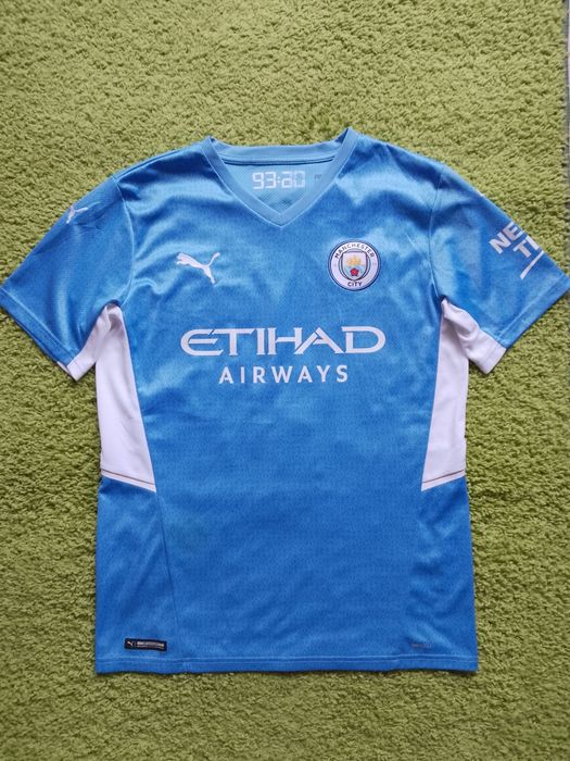 Tricou Fotbal Manchester City #47 Foden 2021/22 Home