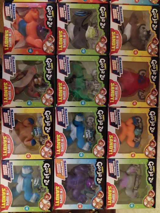 Гуджитсу монстры игрушки антистресс. Варианты