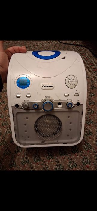 Boxa karaoke blutt,cd,usb 5V,rca,leduri ,220V