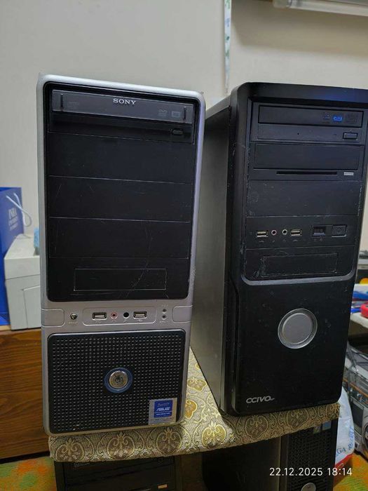 Системные блоки офисного  компьютера