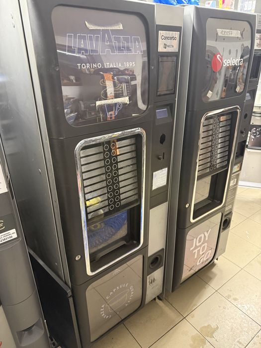 Necta Concerto boabe+capsule aparat vending automat