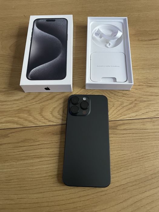 Бартер iPhone 15 pro max 256gb 95% като нов