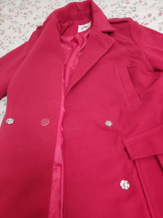 Лёгкий польто розовый 5000тг