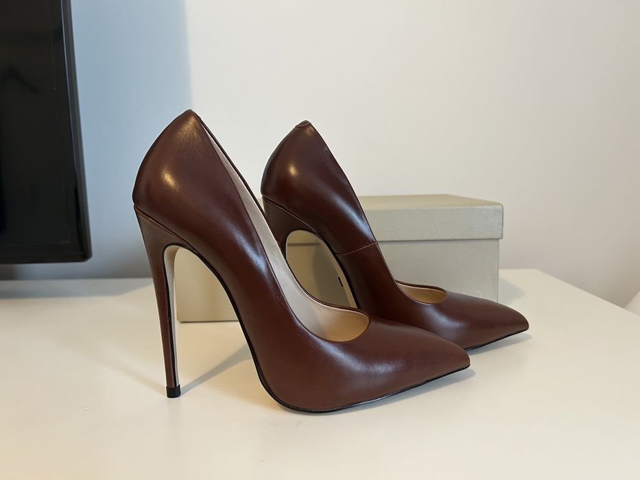 Pantofi din piele EVA LONGORIA
