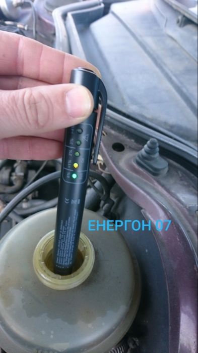 Тестер за спирачна течност проверка спирачна система DOT brembo ate