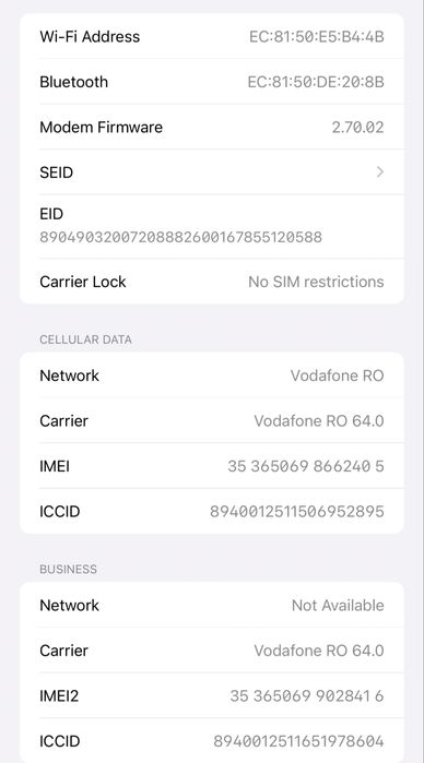 Vand Iphone 15 pro max 1 TB