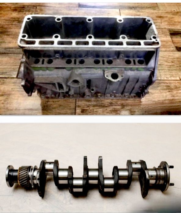Продам двигатель на газ 24 по запчастям