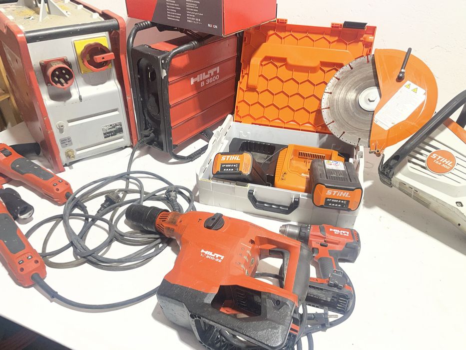 Set hilti profesional vand si separat
