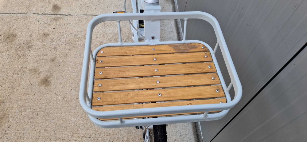 Алуминиев дамски велосипед Dinabike колело с кошница 26"