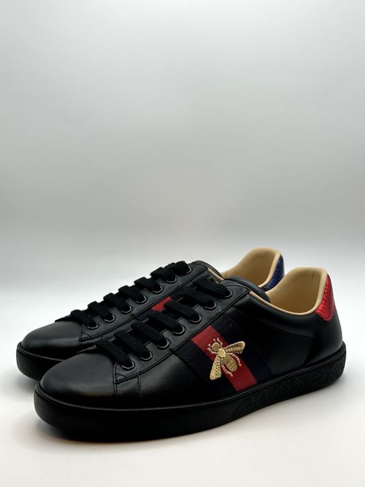 Gucci Low-Top Ace Black Sneakers