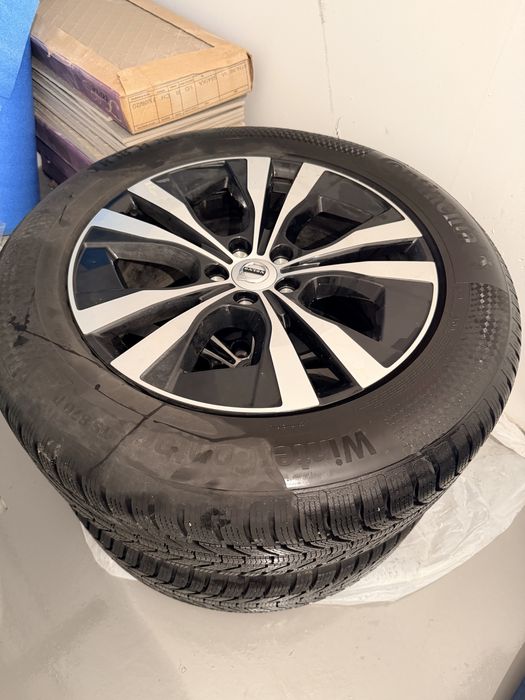 Set 4 Jante originale volvo XC60 + cauciucuri de iarna continental