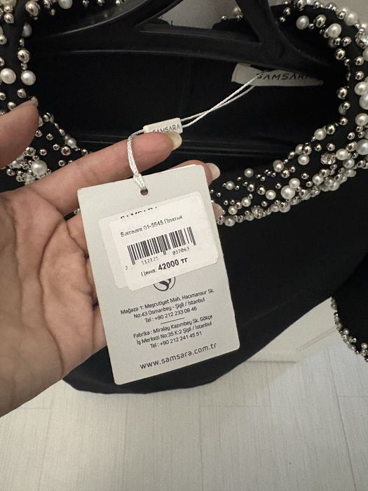 Турецкое новое платье