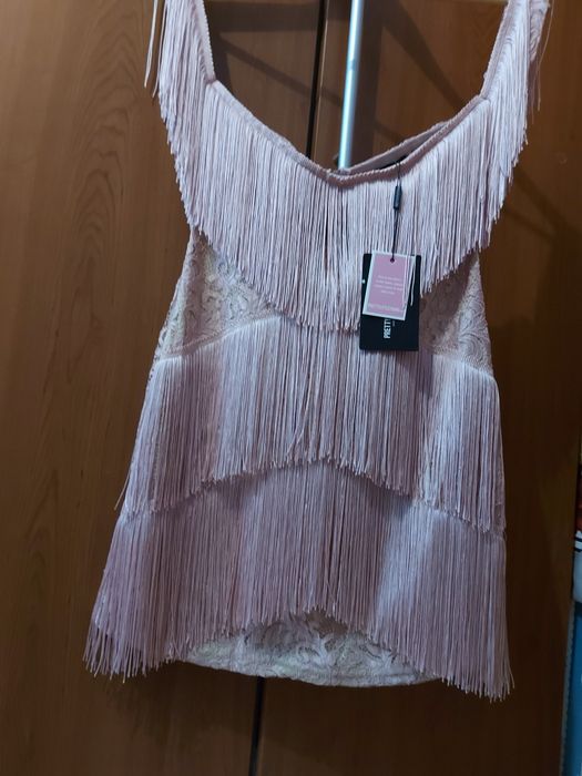 Rochiță de ocazie mini cu umeri goi marimea M