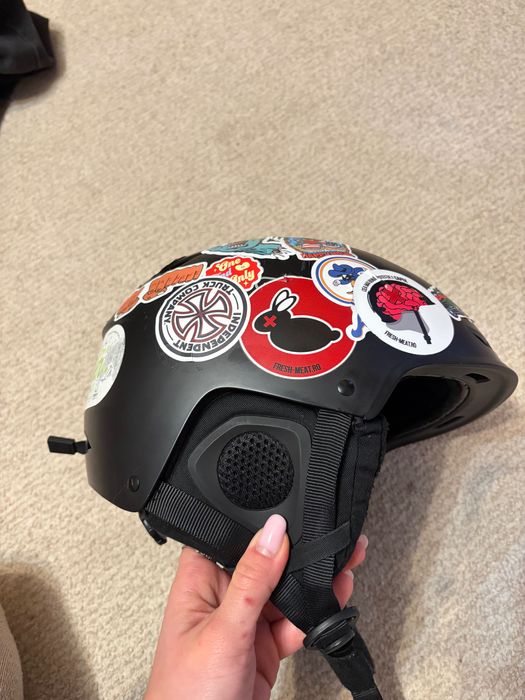 Set cască+ochelari ski/snowboard