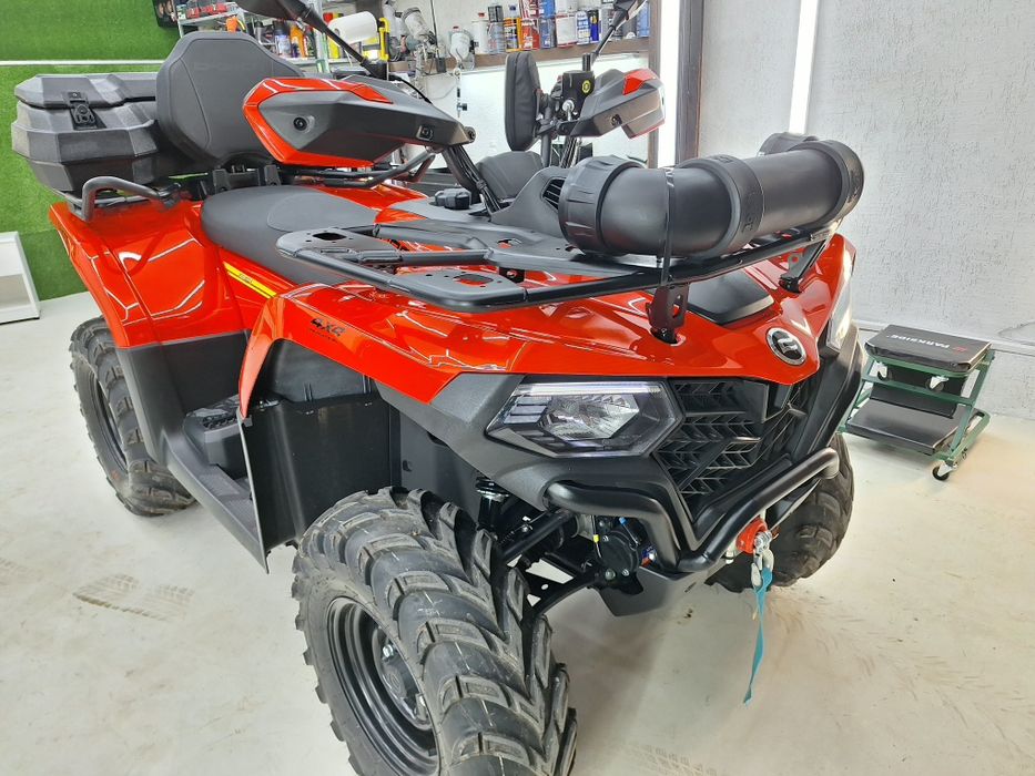 Atv/Атв CFMOTO 520L ново ,куфар музика