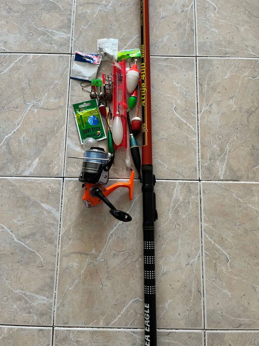 Нова въдица макара и такъми.