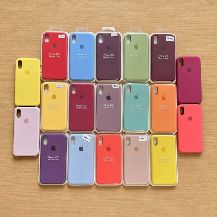 Apple Case Силиконов Кейс за iPhone 12 Pro Max 11 Pro Max XS Max Xr 8+ 7+ SE 2020 SE 3