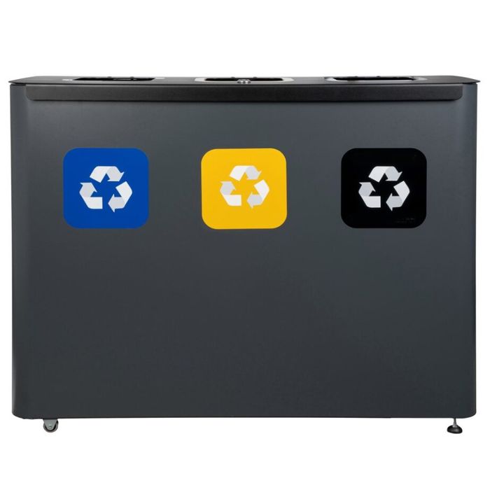 Cos de gunoi pentru colectare selectiva, hartie, plastic, deseuri