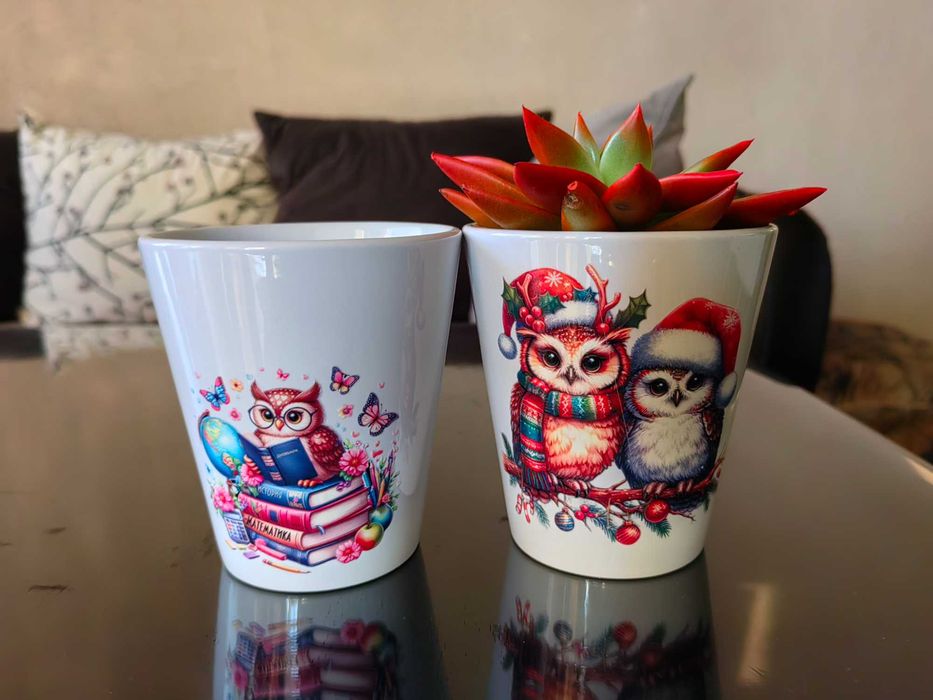 Подръчни саксии, изработка на персонализирани подаръци