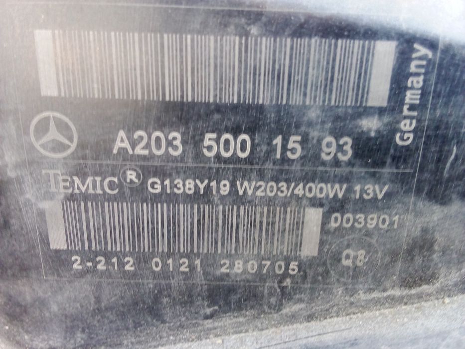 Ноускат (мини морда) Мерседес W203