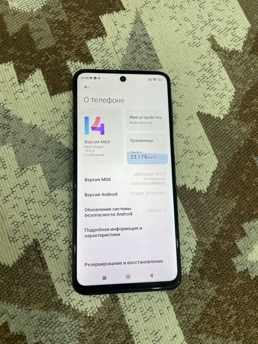 Redmi Note 9C в хорошем состоянии