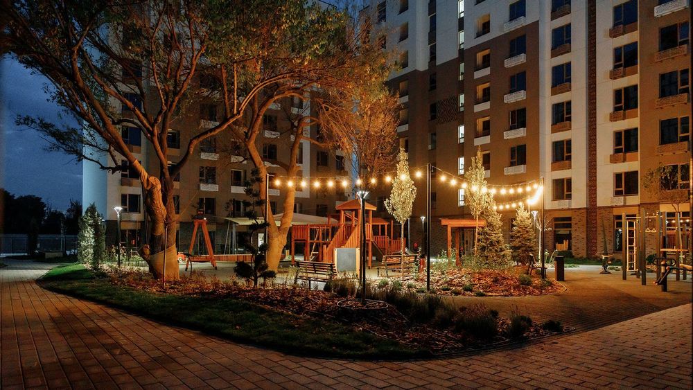 ЖК BI Sad’O Comfort | 1-комнатная | 39.54 м² | коробка | Паркентский