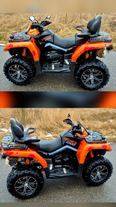 CF MOTO 1000 EPS EURO 5 NUMAR NEGRU (linhai can am segway polaris)