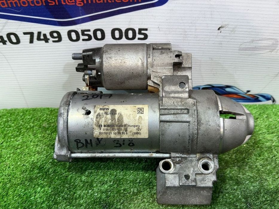 Electromotor bmw 318i sport seria 3 lci f30 1.5 benzina 2017 cod oem 12418621839 12418625995