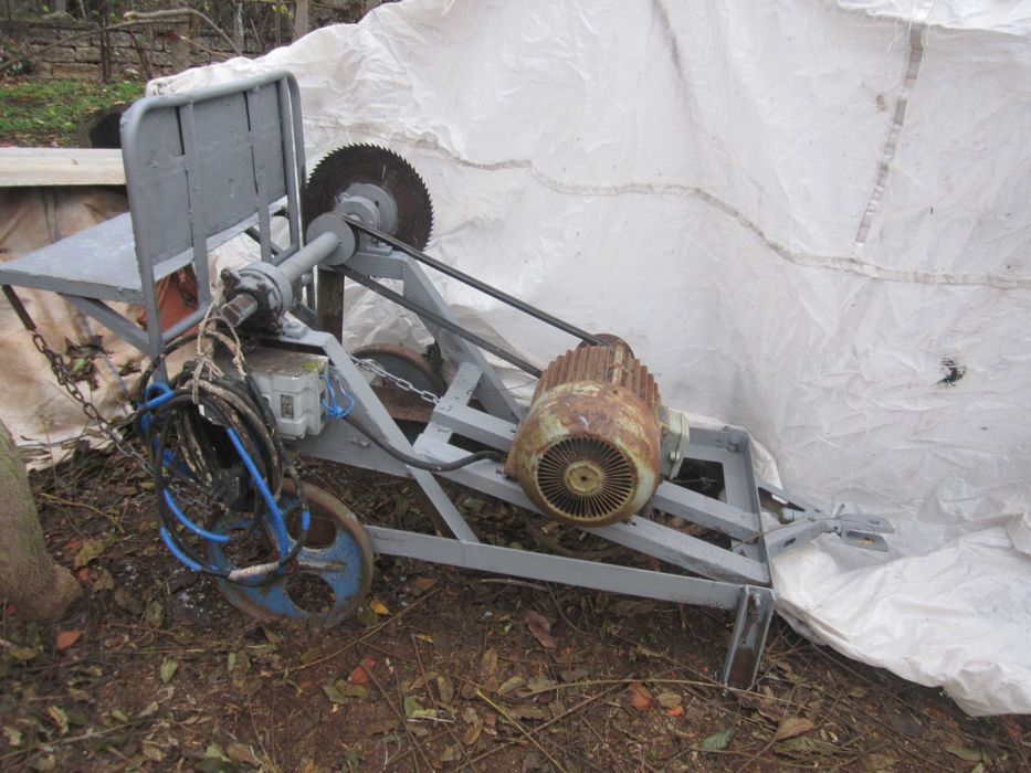 Резачка за дърва, електрическа, трифазна