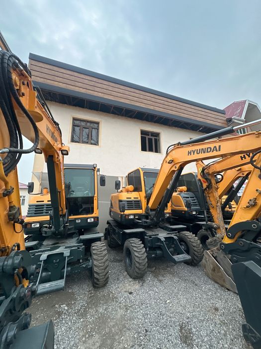 Hyundai Ekskavator , rabochiy