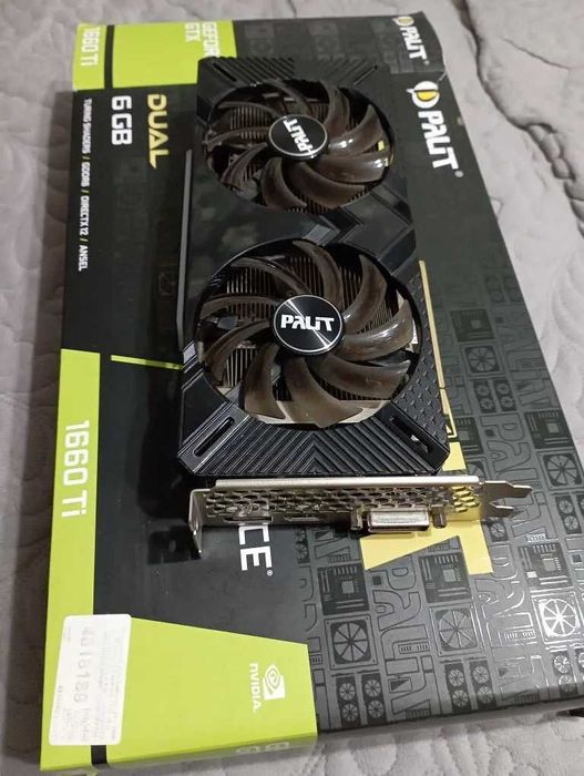 Видеокарта GTX 1660ti