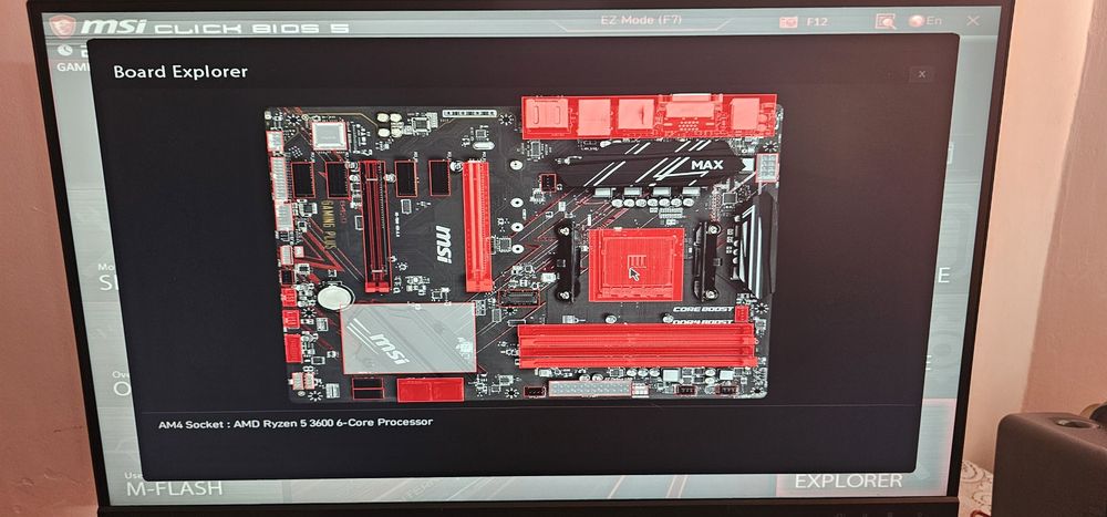 KIT Gaming Ryzen 5 3600+ Placa de baza MSI B450 GAMING PLUS ​MAX LA 750 RON