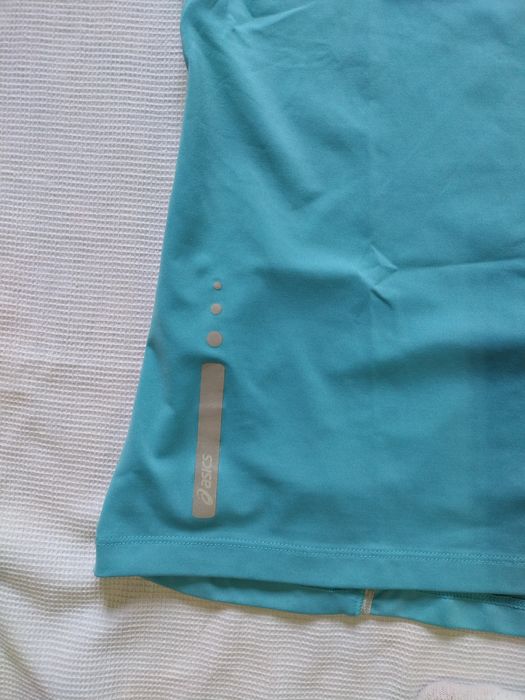 L. Asics. Alergat, fitness. Tricou damă