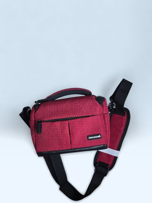 Чанта за снимки, Cullmann, полиестep, 9 x 7,5 х 14 см, червена