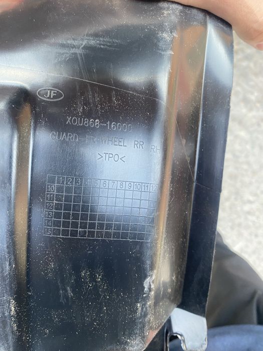 Подкрыльники Hyndai