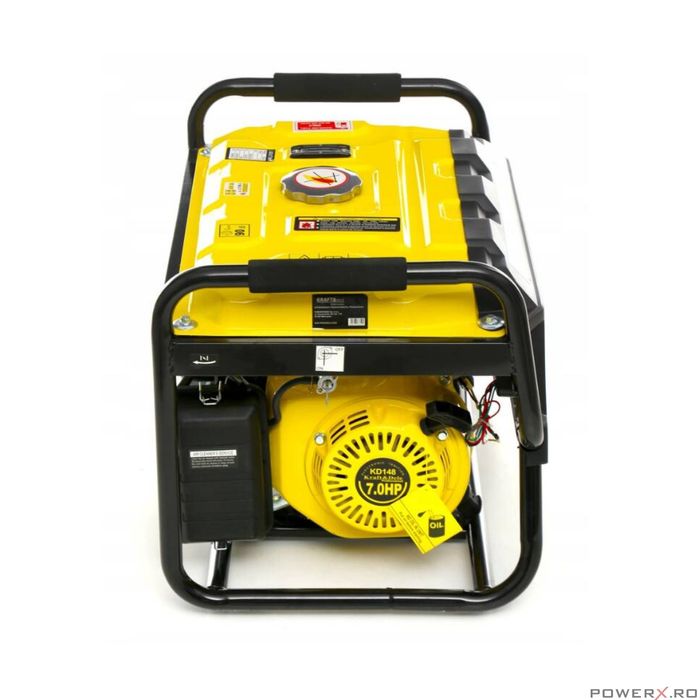 Generator curent electric, 3500 W, 3,5 KW, 230 V, motor in 4 timpi,