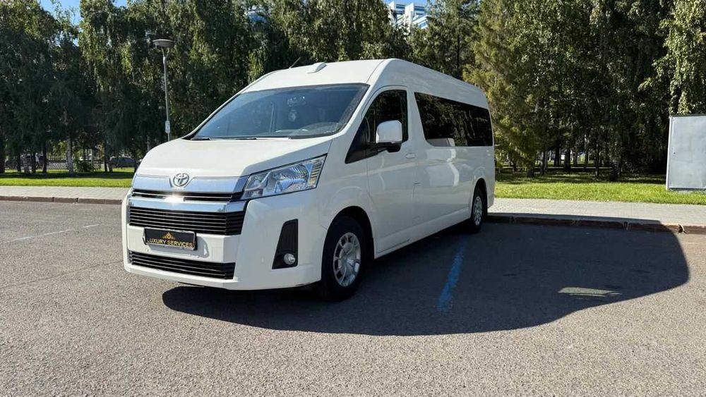 С ВОДИТЕЛЕМ! Аренда авто Прокат Toyota Hiace Хайс минивэн автобус