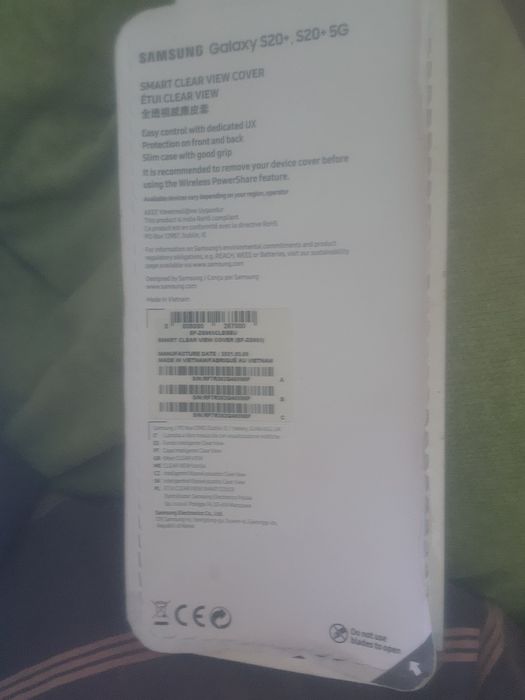 Husa samsung galaxy s20+Smart clear wiew cover