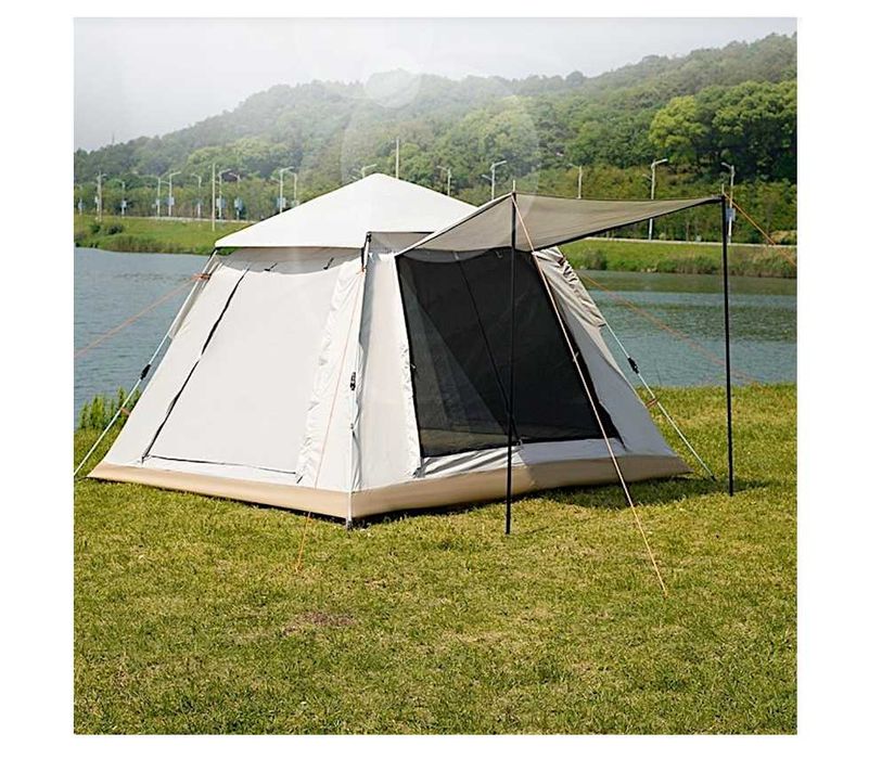 Палатка автомат 4 мест Размер-210х210х135 см Доставка бесплатно