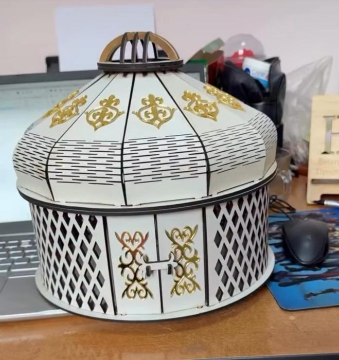 Тойбастар юрта 12 шкатулкасымен