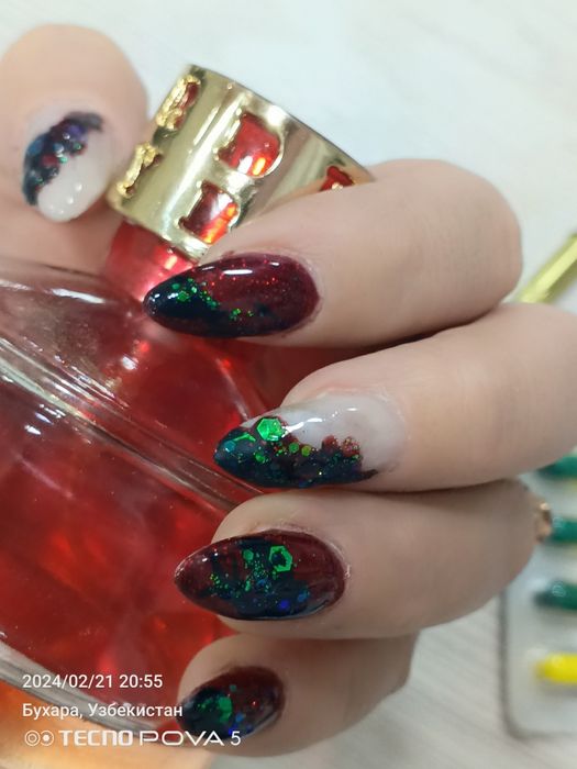 Наращивание нокти