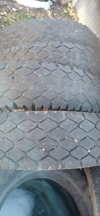 Резина на камаз бу